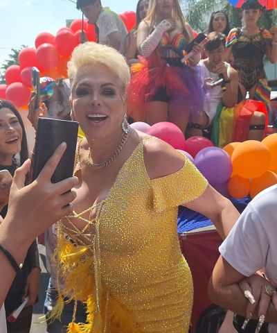 Jéssica Esotérica da inicio a la Marcha del Orgullo LGTB+ 2025 Guadalajara