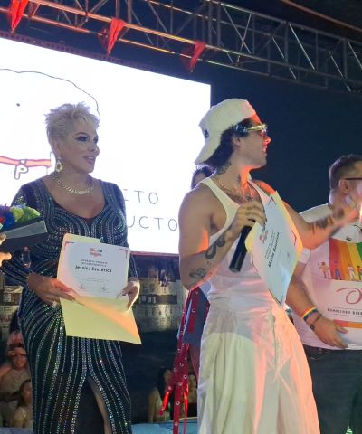 Presentación y Coronación de Jessica Esotérica en Marcha del Orgullo LGBT+ Guadalajara